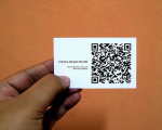 Визитные карточки с QR кодом